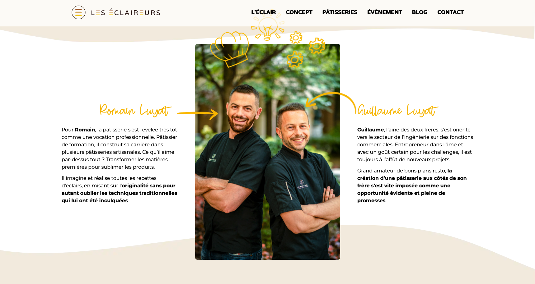Les éclaireurs - page concept